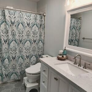 Caro Home NWT Kashmir Mineral Shower Curtain 72x72